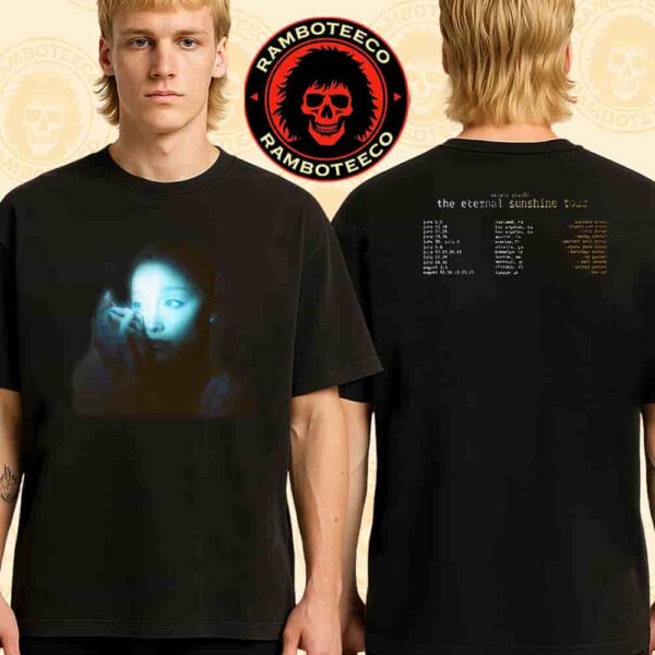 Ariana Grande The Eternal Sunshine North America And London Tour Dates List 2026 Merchandise Two Sided T-Shirt