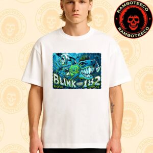 Blink-182 Tampa FL Missionary Impossible Tour 2025 At MIDFLORIDA Credit Union Amphitheatre at the FL State Fairgrounds On Aug 29 2025 Merchandise Unisex T-Shirt