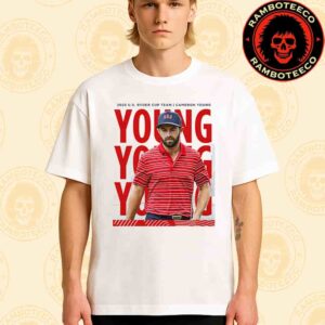 Cameron Young Ryder Cup USA 2025 Captained By Keegan Bradley Merchandise Unisex T-Shirt