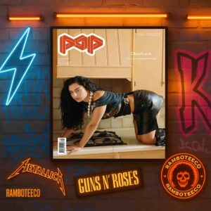 Charli XCX Cover Pop Magazine Issue 53 Autumn Winter 2025 By Alasdair Mclellan Home Decor Poster Canvas
