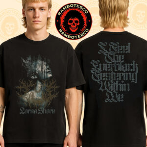 Lorna Shore Exclusive Tee Merch I Feel The Everblack Festering Within Me Album 2025 Two Sided T-Shirt