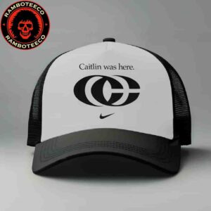 Nike x Caitlin Clark Indiana Fever WNBA Caitlin Was Here Classic Snapback Hat-cap