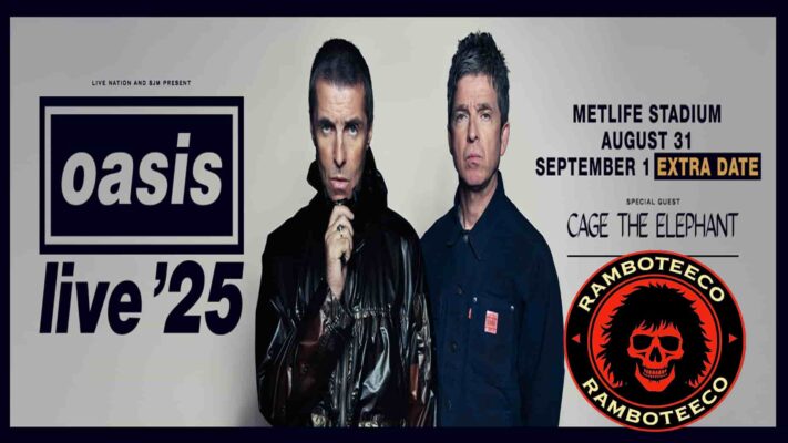 Oasis Live '25 World Tour 2025 in East Rutherford NJ MetLife Stadium Concert