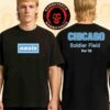 Oasis Live 25 World Tour Chicago IL 2025 Exclusive Tee At Soldier Field On Aug 28 2025 Merch Print Two Sided T-Shirt
