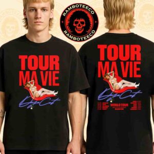 Official Poster Doja Cat Exclusive Tee Ma Vie Tour Dates List 2025 Kicking Off In November Two Sided T-Shirt