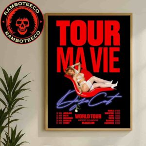 Official Poster Doja Cat Ma Vie Tour Dates List 2025 Kicking Off In November Home Decor Poster Canvas
