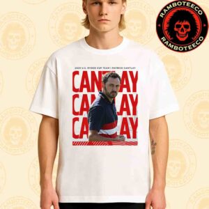 Patrick Cantlay Ryder Cup USA 2025 Captained By Keegan Bradley Merchandise Unisex T-Shirt