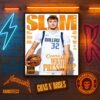 SLAM 258 Magazine Cooper Flagg Dallas Marvericks NBA Whats Pressure Home Decor Poster Canvas