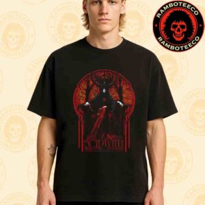 The Return Of Acid Bath With Windhand And High On Fire Concert Poster In Los Angeles CA Aug 22 2025 at Hollywood Palladium Merchandise Unisex T-Shirt