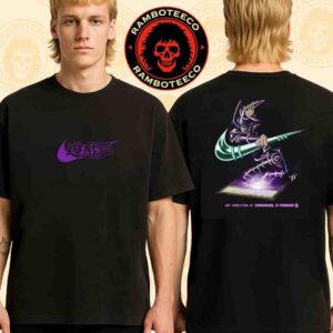 Yu-Gi-Oh x Nike Collection 2025 Merch Dark Magician Concept Print Two Sided T-Shirt