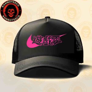 Yu-Gi-Oh x Nike Collection 2025 Merch Dark Magician Girl Concept Classic Pink Trucker Hat-cap
