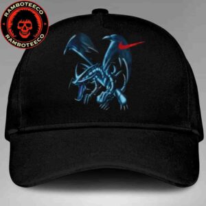 Yu-Gi-Oh x Nike Red-Eyes Black Dragon Classic Snapback Hat-cap