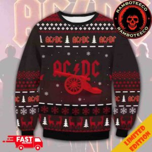 AC/DC PWR UP Tour 2025 Merchandise Christmas Gift For Fans Ugly Sweater