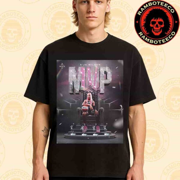 A’ja Wilson Las Vegas Aces WNBA MVP Most Valuable Player 2025 Unisex T-Shirt
