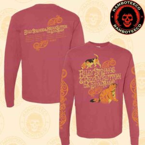 Billy Strings And Bryan Sutton with Royal Masat Tour Dates List 2025 Merch Groundhog Long Sleeve Tee All Over Print T-Shirt
