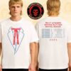 Billy Strings And Bryan Sutton with Royal Masat Tour Dates List 2025 Merch Rooster Tee Print Two Sided T-Shirt