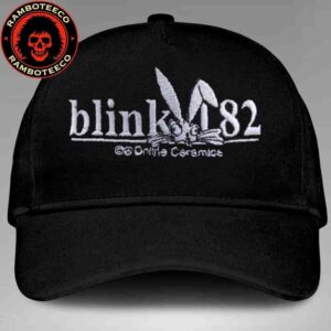 Blink-182 Missionary Impossible Tour 2025 Collection Merch Bunny Classic Snapback Hat-cap