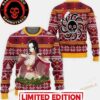 Brook One Piece Anime Xmas Snowflakes Pattern Best 2025 Christmas Ugly Sweater