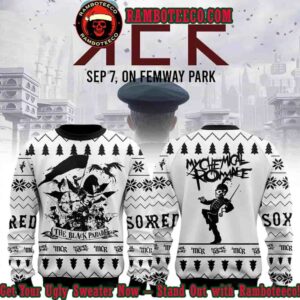 Boston Red Sox Long Live The Black Parade My Chemical Romance Ugly Sweater