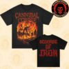 Cannibal Corpse North American Tour Dates List 2025 Official Merch Skull Maggot Two Sided T-Shirt