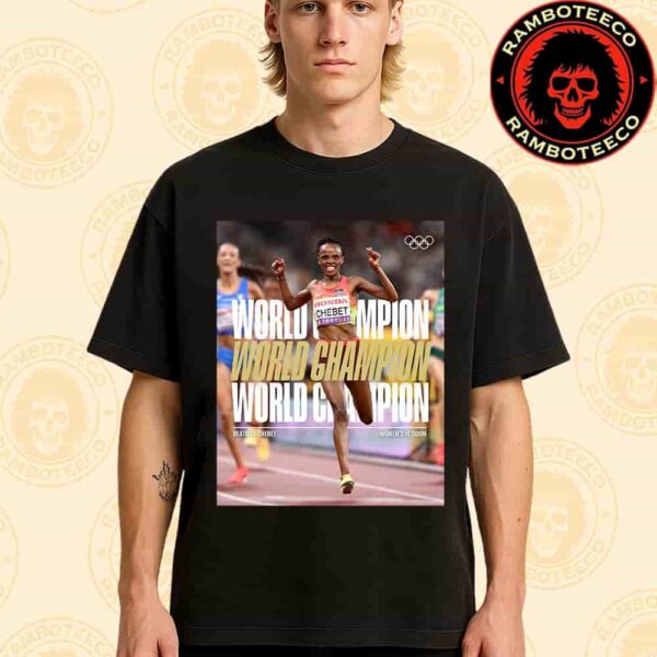 Congrats Beatrice Chebet Kenyan Team Winner World Athletics Championships Tokyo Women 10000m 2025 Merchandise Unisex T-Shirt