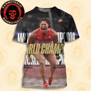 Congrats Camryn Rogers Canada Team Winner World Athletics Championships Tokyo Women Hammer Throw 2025 All Over Print T-Shirt