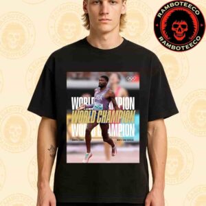 Congrats Cordell Tinch USA Team Winner World Athletics Championships Tokyo Men 110m Hurdles 2025 Merchandise Unisex T-Shirt