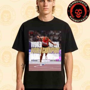 Congrats Ditaji Kambundji Switzerland Team Winner World Athletics Championships Tokyo Women 110m Hurdles 2025 Merchandise Unisex T-Shirt