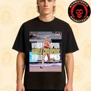 Congrats Femke Bol Netherlands Team Winner World Athletics Championships Tokyo Women 400m Hurdles 2025 Unisex T-Shirt