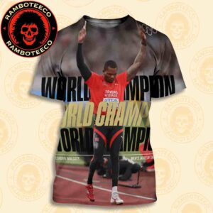 Congrats Keshorn Walcott Trinidadian Team Winner World Athletics Championships Tokyo Men Javelin Throw 2025 All Over Print T-Shirt