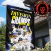 Congrats Milwaukee Brewers Third Straight Year Winners NL Central Champs Postseason 2025 Garden House Flag