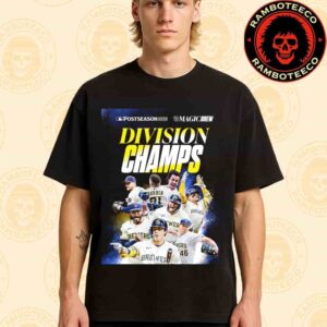 Congrats Milwaukee Brewers Winner NL Central Division Champions Postseason 2025 Merchandise Unisex T-Shirt