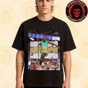 Congrats Pedro Pichardo Portugal Team Winner World Athletics Championships Tokyo Men Triple Jump 2025 Unisex T-Shirt