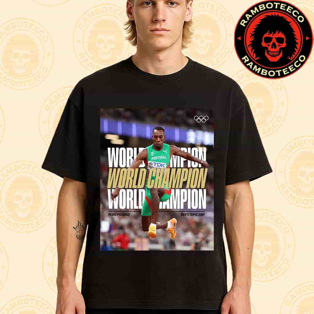 Congrats Pedro Pichardo Portugal Team Winner World Athletics Championships Tokyo Men Triple Jump 2025 Unisex T-Shirt