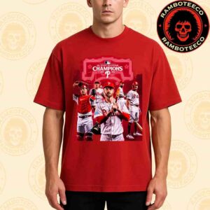 Congrats Philadelphia Phillies Back To Back Winner NL East Divison Champions 2025 Merchandise Unisex T-Shirt