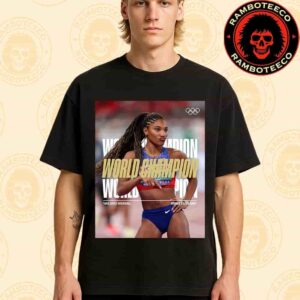 Congrats Tara Davis-Woodhall USA Team Winner World Athletics Championships Tokyo Women Long Jump 2025 Merchandise Unisex T-Shirt