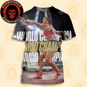 Congrats Valarie Allman USA Team Winner World Athletics Championships Tokyo Women Discus 2025 All Over Print T-Shirt