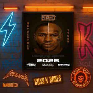 Floyd Mayweather Vs Mike Tyson Special Exhibition Fight Legend Vs Legend Spring 2026 Home Decor Poster Canvas