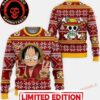 Funny Luffy One Piece Anime Xmas Ugly Christmas 2025 Sweater