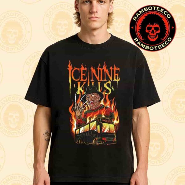 Ice Nine Kills x Kim Dracula Tasmanian Devil Merchandise Unisex T-Shirt
