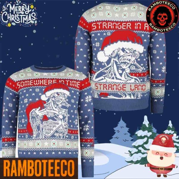 Iron Maiden Holiday 2025 Christmas Jumper Multicolour Chirstmas Gifts 2025 Xmas For Family And Friends Ugly Sweater