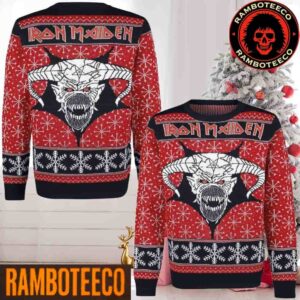 Iron Maiden Holiday Sweater Chirstmas Gifts 2025 Xmas For Family And Friends Ugly Sweater