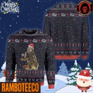 Iron Maiden Santa Skull Chirstmas Gifts 2025 Xmas For Family And Friends Ugly Sweater