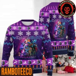 Iron Maiden The Future Past World Tour 2025 Christmas Sweater Chirstmas Gifts 2025 Xmas For Family And Friends Ugly Sweater