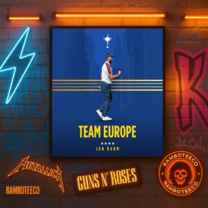 Jon Rahm Ryder Cup Europe 2025 Captained By Luke Donald Home Decor Poster Canvas