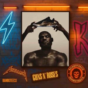 LeBron James x Nike Forever King Campaign The LeBron XXIII Home Decor Poster Canvas