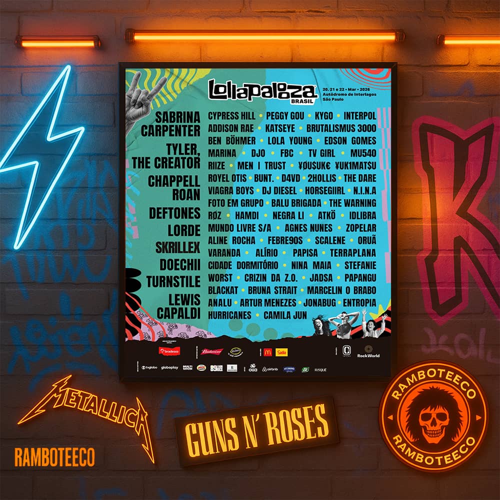 Lollapalooza South America Music Festival Brazil 2026 Lineup Poster At Autodromo de Interlagos Sao Paulo On 20,21,22 Mar 2026 Home Decor Poster Canvas Lollapalooza South America Music Festival Brazil 2026 Lineup Poster At Autodromo de Interlagos Sao Paulo On 20,21,22 Mar 2026 Home Decor Poster Canvas