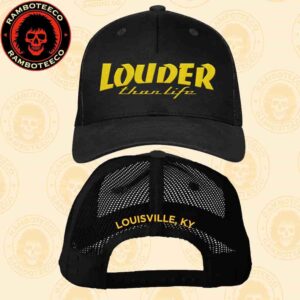 Louder Than Life Festival 2025 Official Merch In Louisville KY On Sept 18-21 2025 Thrasher Classic Snapback Hat-cap