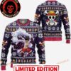 Luffy Funny Face One Piece Anime Xmas Ugly Christmas Sweater 2025 Vacation For Family