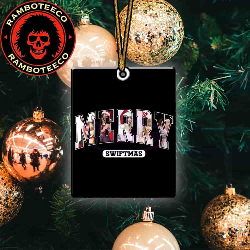 Merry Swiftmas Christmas Eras Tour Taylor Swift Christmas Tree Decorations Ornament Merry Swiftmas Christmas Eras Tour Taylor Swift Christmas Tree Decorations Ornament